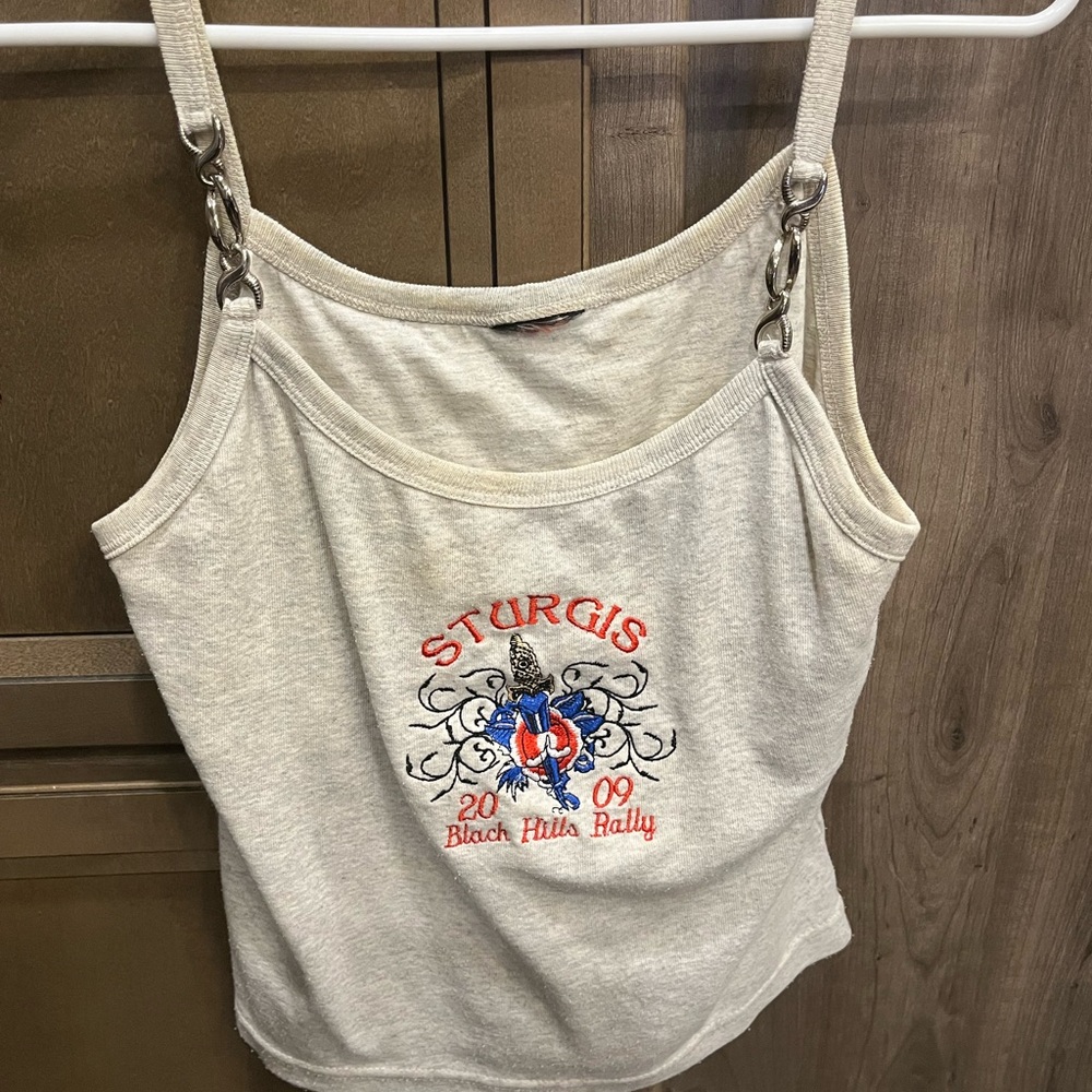 Women’s Harley strap tank top
